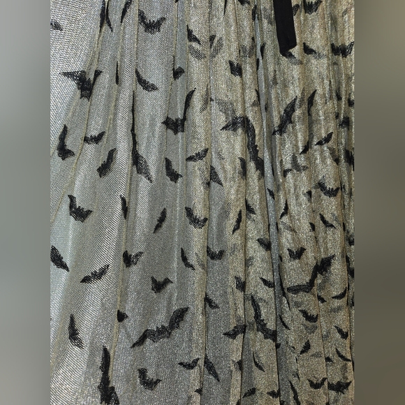 Handmade Maxi Skirt Bat Print‎ Halloween Costume Party Long Skirt - Picture 3 of 8